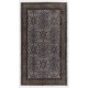 Modern Handmade Upcycled Turkish Rug in Gray Color