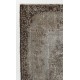 Gray Color OVERDYED Handmade Vintage Turkish Rug Gray Color OVERDYED Handmade Vintage Turkish Rug