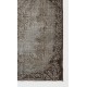 Gray Color OVERDYED Handmade Vintage Turkish Rug