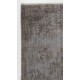 Gray Color OVERDYED Handmade Vintage Turkish Rug Gray Color OVERDYED Handmade Vintage Turkish Rug