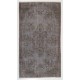 Gray Color OVERDYED Handmade Vintage Turkish Rug Gray Color OVERDYED Handmade Vintage Turkish Rug