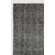 Gray Color OVERDYED Handmade Vintage Turkish Rug Gray Color OVERDYED Handmade Vintage Turkish Rug