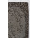 Gray Color OVERDYED Handmade Vintage Turkish Rug Gray Color OVERDYED Handmade Vintage Turkish Rug