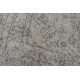Modern Handmade Turkish Wool Area Rug Overdyed in Gray Color