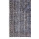 Gray Color Overdyed Handmade Vintage Turkish Rug. Great 4 Modern Interiors