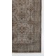 Gray Color OVERDYED Handmade Vintage Turkish Rug Gray Color OVERDYED Handmade Vintage Turkish Rug