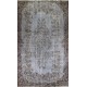 Gray Color OVERDYED Handmade Vintage Turkish Rug Gray Color OVERDYED Handmade Vintage Turkish Rug