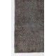 Gray Color OVERDYED Distressed Vintage Turkish Rug Gray Color OVERDYED Distressed Vintage Turkish Rug