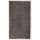 Gray Color OVERDYED Distressed Vintage Turkish Rug Gray Color OVERDYED Distressed Vintage Turkish Rug