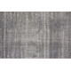 Gray Color Overdyed Distressed Vintage Turkish Rug