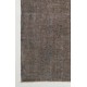 Gray Color OVERDYED Handmade Vintage Turkish Rug Gray Color OVERDYED Handmade Vintage Turkish Rug