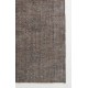Gray Color OVERDYED Handmade Vintage Turkish Rug Gray Color OVERDYED Handmade Vintage Turkish Rug