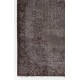 Gray Color OVERDYED Handmade Vintage Turkish Rug