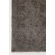 Vintage Handmade Turkish Area Rug. Modern Gray Overdyed Wool Carpet