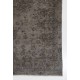 Mid-20th Century Handmade Area Rug Re-Dyed in Gray for Modern Interiors