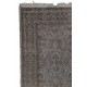 Contemporary Handmade Turkish Area Rug in Gray Color