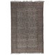 Contemporary Handmade Turkish Area Rug in Gray Color