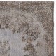 Contemporary Handmade Turkish Area Rug in Gray Color