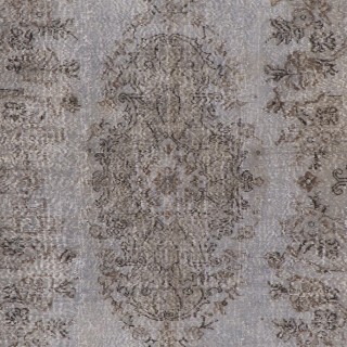 Contemporary Handmade Turkish Area Rug in Gray Color Contemporary Handmade Turkish Area Rug in Gray Color