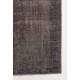 Gray Color OVERDYED Handmade Vintage Turkish Rug