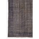 Gray Color OVERDYED Handmade Vintage Turkish Rug