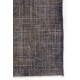 Contemporary Handmade Turkish Area Rug in Gray Color