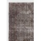 Contemporary Handmade Turkish Area Rug in Gray Color