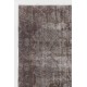 Gray Color OVERDYED Handmade Vintage Turkish Rug