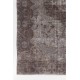 Gray Color OVERDYED Handmade Vintage Turkish Rug