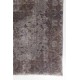 Contemporary Handmade Turkish Area Rug in Gray Color
