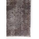 Gray Color OVERDYED Handmade Vintage Turkish Rug