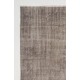 Gray Color OVERDYED Handmade Vintage Turkish Rug Gray Color OVERDYED Handmade Vintage Turkish Rug