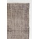Gray Color OVERDYED Handmade Vintage Turkish Rug Gray Color OVERDYED Handmade Vintage Turkish Rug