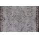 Contemporary Hand Knotted Turkish Wool Area Rug in Gray Color