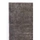 Gray Color OVERDYED Handmade Vintage Turkish Rug