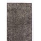 Gray Color OVERDYED Handmade Vintage Turkish Rug