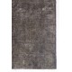 Gray Color OVERDYED Handmade Vintage Turkish Rug