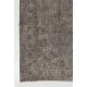 Modern Wool Area Rug Overdyed in Gray, Hand-knotted in Turkey