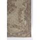 Hand-Knotted Vintage Anatolian Wool Area Rug in Taupe and Beige