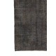 Vintage Handmade Upcycled Turkish Wool Area Rug in Gray & Taupe