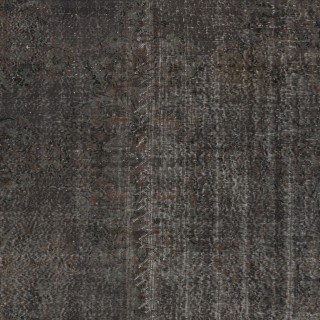 Vintage Handmade Upcycled Turkish Wool Area Rug in Gray & Taupe