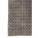 Gray Color OVERDYED Handmade Vintage Turkish Rug Gray Color OVERDYED Handmade Vintage Turkish Rug