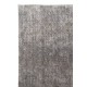 Handmade Distressed Vintage Turkish Rug Over-dyed in Gray Color