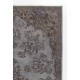 Contemporary Handmade Turkish Area Rug in Gray Color