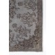 Contemporary Handmade Turkish Area Rug in Gray Color
