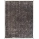 Gray Color OVERDYED Handmade Vintage Turkish Rug Gray Color OVERDYED Handmade Vintage Turkish Rug