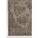 Gray Color OVERDYED Handmade Vintage Turkish Rug