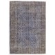 Light Blue Color OVERDYED Distressed Vintage Turkish Rug Light Blue Color OVERDYED Distressed Vintage Turkish Rug