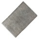 Gray Color Overdyed Handmade Vintage Turkish Rug