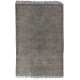 Gray Color Overdyed Handmade Vintage Turkish Rug